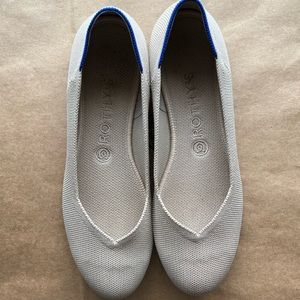 Ecru Round Rothy’s Flats